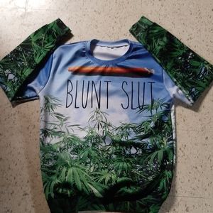 Cannabis Blunt Long Sleeve Tee